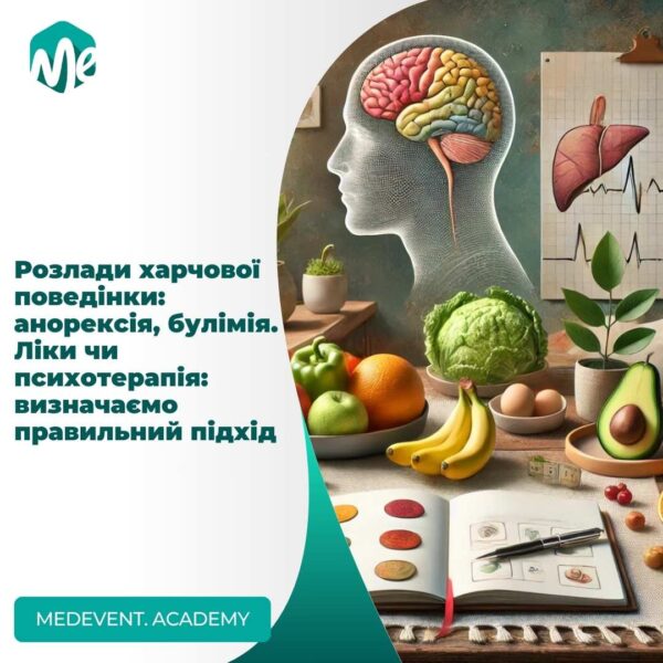 Розлади харчової поведінки: анорексія, булімія