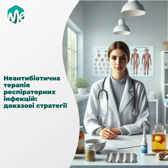 Неантибіотична терапія респіраторних інфекцій: доказові стратегії