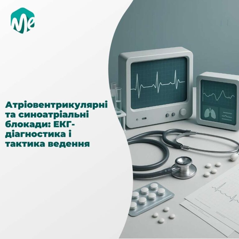 Атріовентрикулярні та синоатріальні блокади: ЕКГ-діагностика і тактика ведення