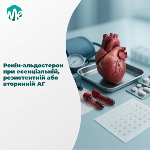 Ренін-альдостерон при есенціальній, резистентній або
