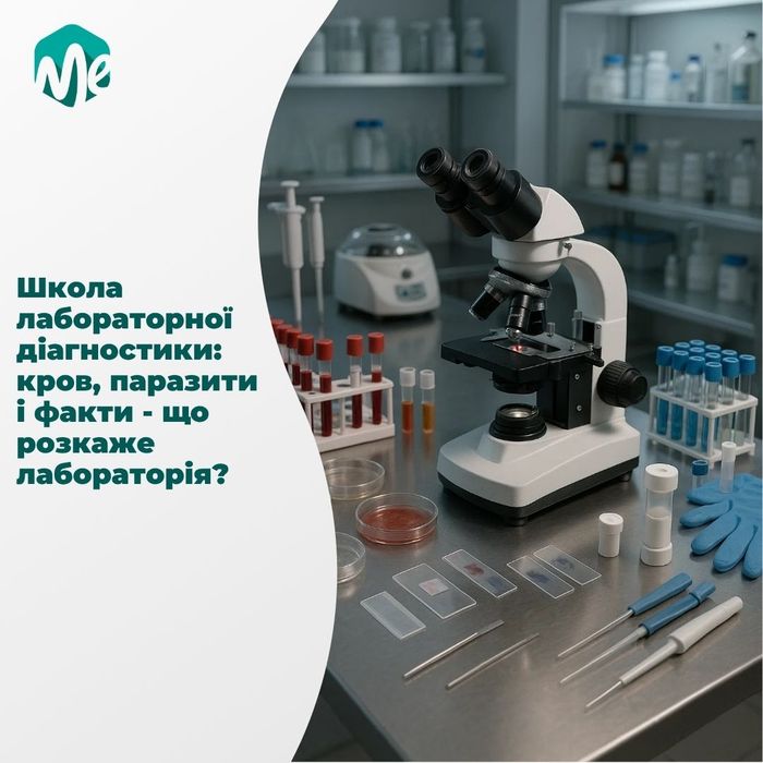 Школа лабораторної діагностики: кров, паразити